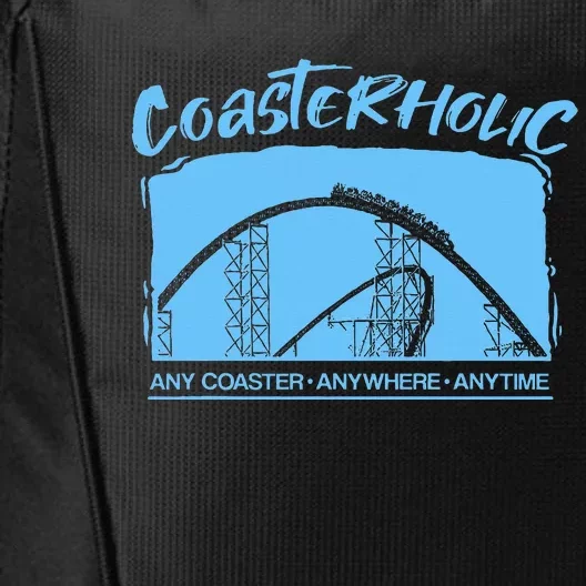 Coasterholic Roller Coaster Gift Amusement Park Ride City Backpack