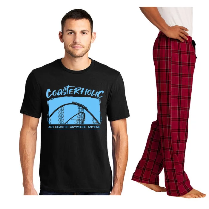 Coasterholic Roller Coaster Gift Amusement Park Ride Pajama Set