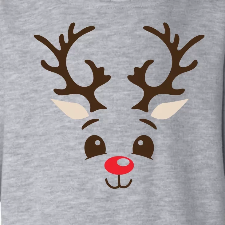 Christmas Reindeer Toddler Hoodie