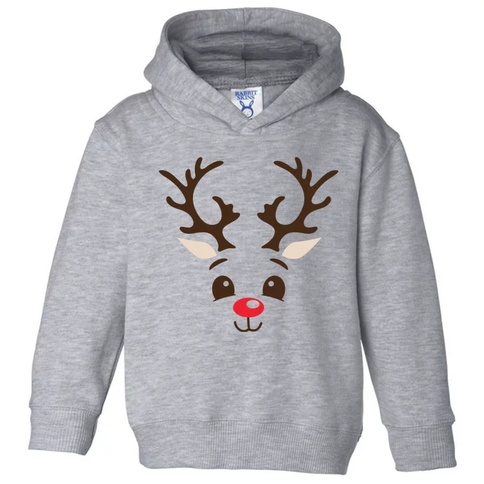 Christmas Reindeer Toddler Hoodie