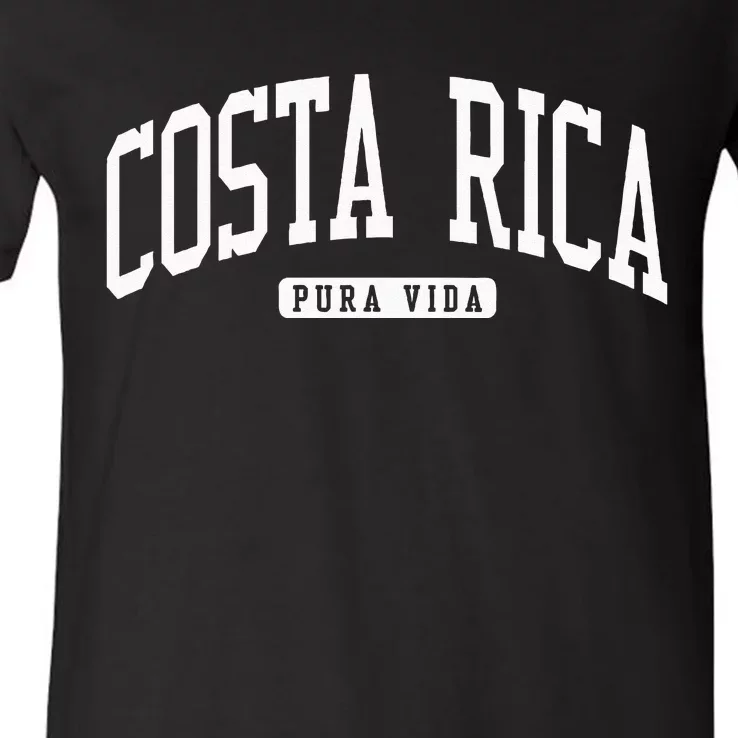 Costa Rica College V-Neck T-Shirt