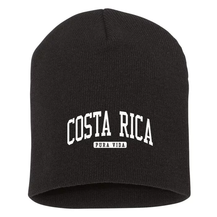 Costa Rica College Short Acrylic Beanie