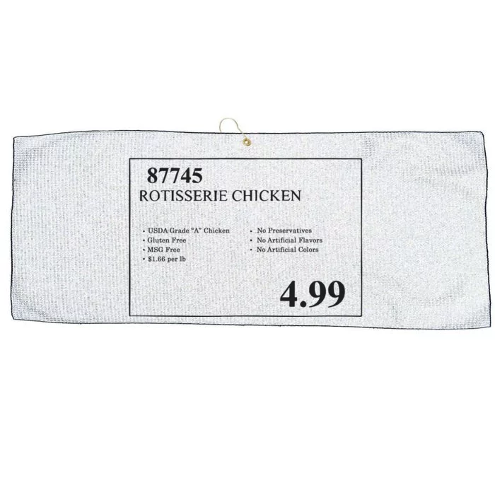 Costco Rotisserie Chicken Large Microfiber Waffle Golf Towel