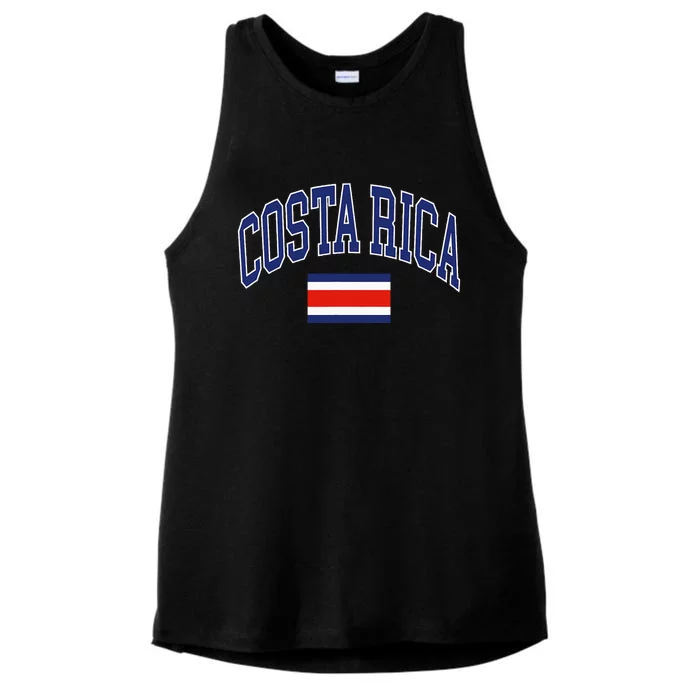 Costa Rica Ladies Tri-Blend Wicking Tank