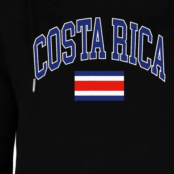 Costa Rica Womens Funnel Neck Pullover Hood