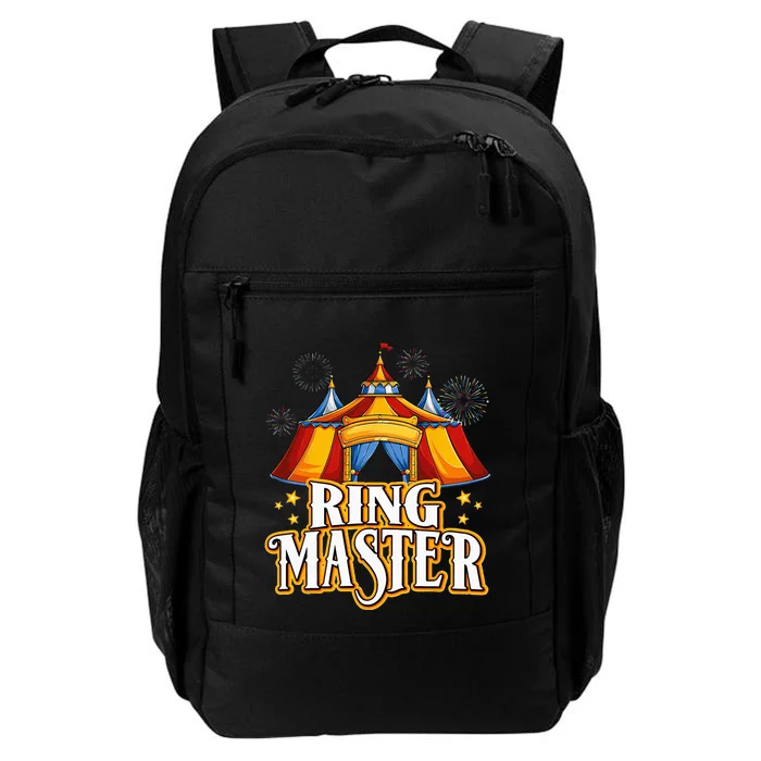 Circus Ringmaster Carnival Crew Party Lovers Daily Commute Backpack