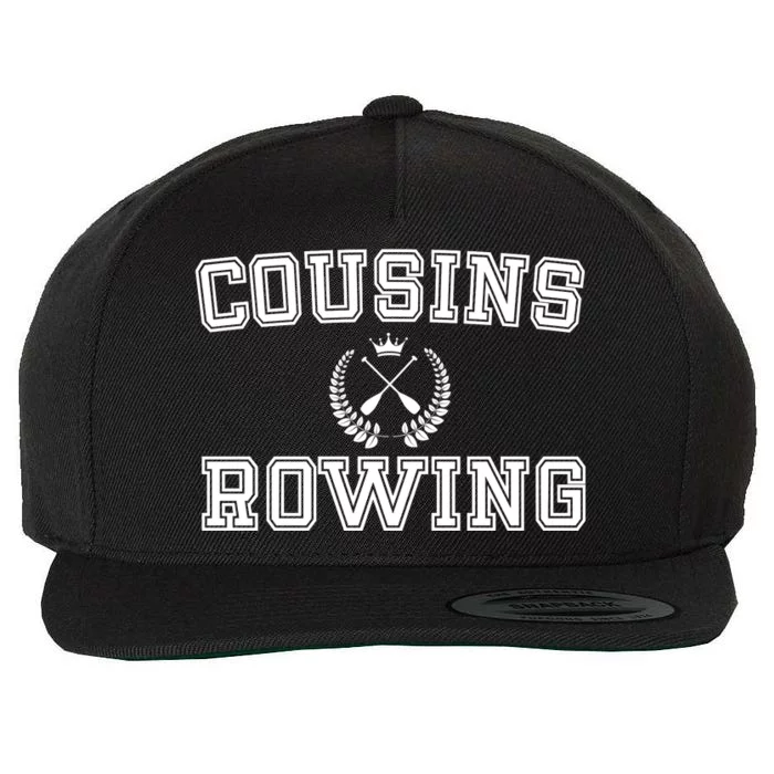 Cousins Rowing Crew Wool Snapback Cap