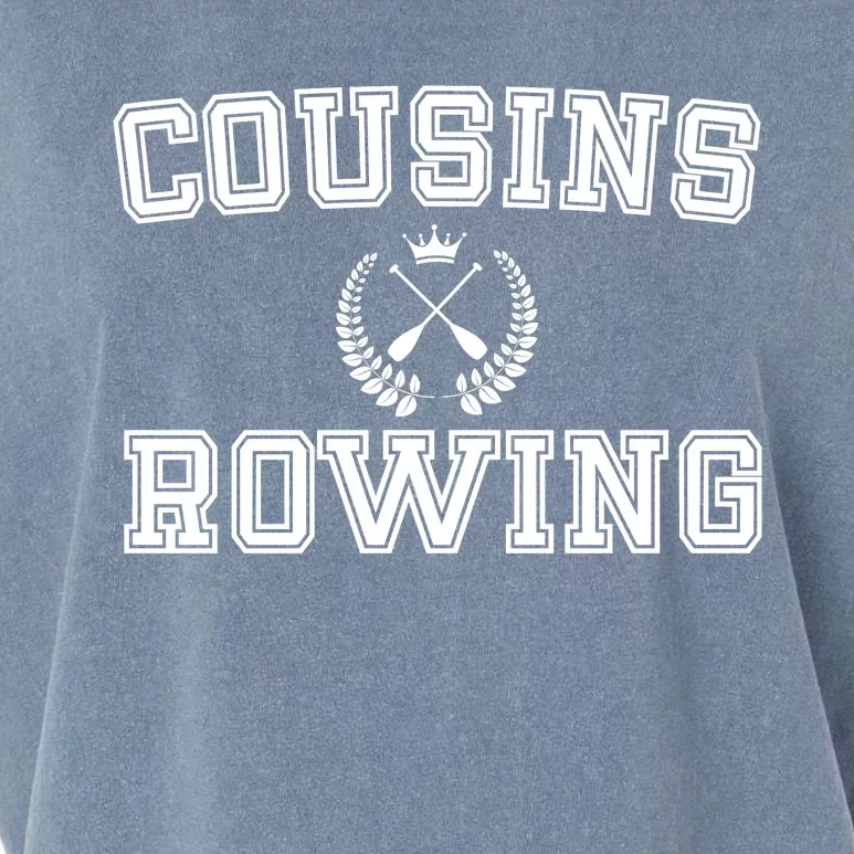 Cousins Rowing Crew Garment-Dyed Women's Muscle Tee