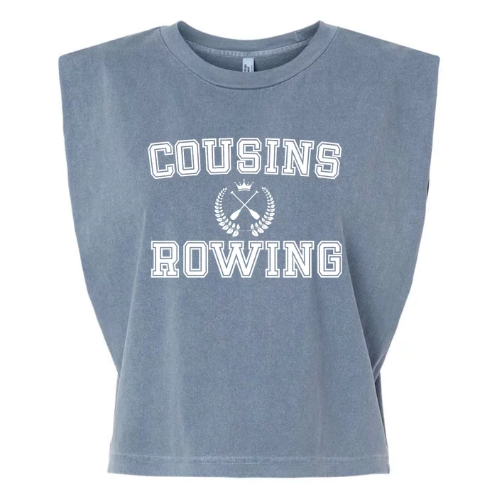 Cousins Rowing Crew Garment-Dyed Women's Muscle Tee