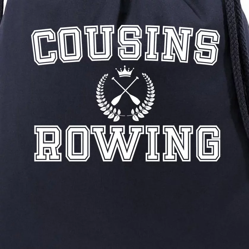 Cousins Rowing Crew Drawstring Bag