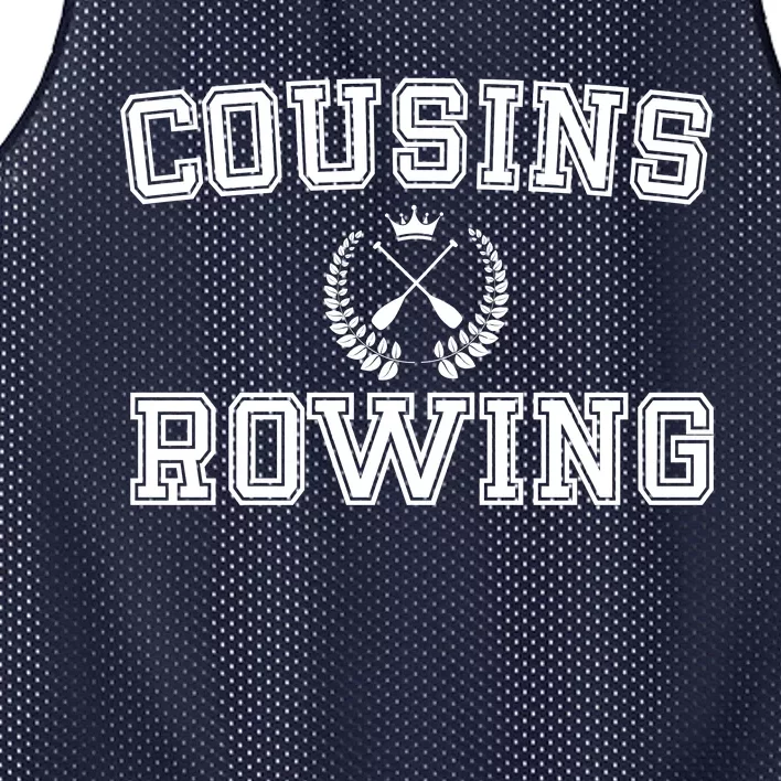 Cousins Rowing Crew Mesh Reversible Basketball Jersey Tank