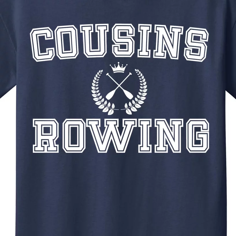 Cousins Rowing Crew Kids T-Shirt