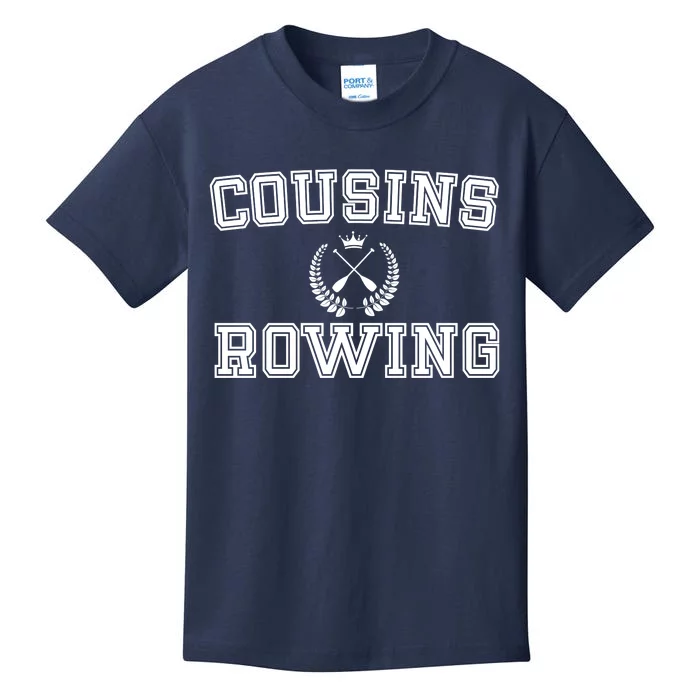 Cousins Rowing Crew Kids T-Shirt