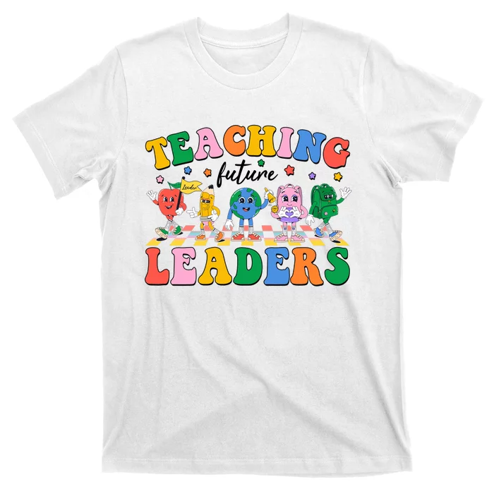 Cute Retro Cartoon Teaching Future Leaders T-Shirt