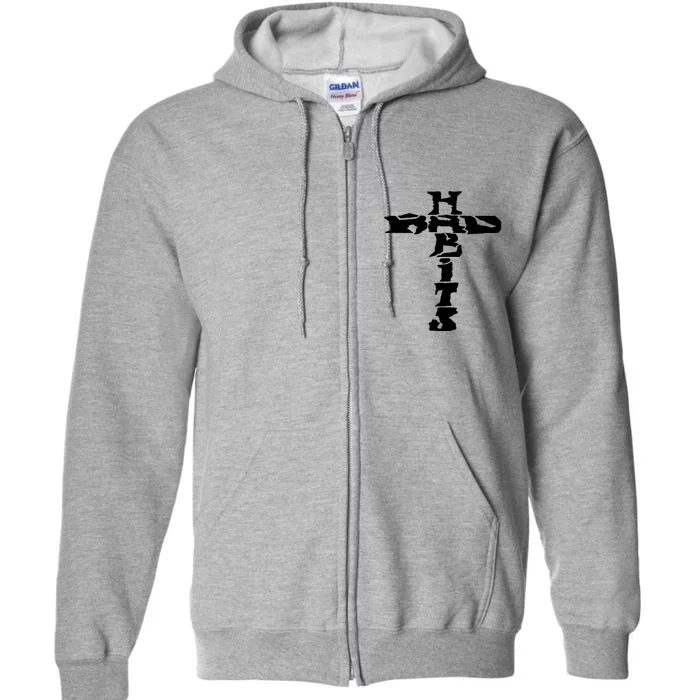 Cross Rockabilly Full Zip Hoodie