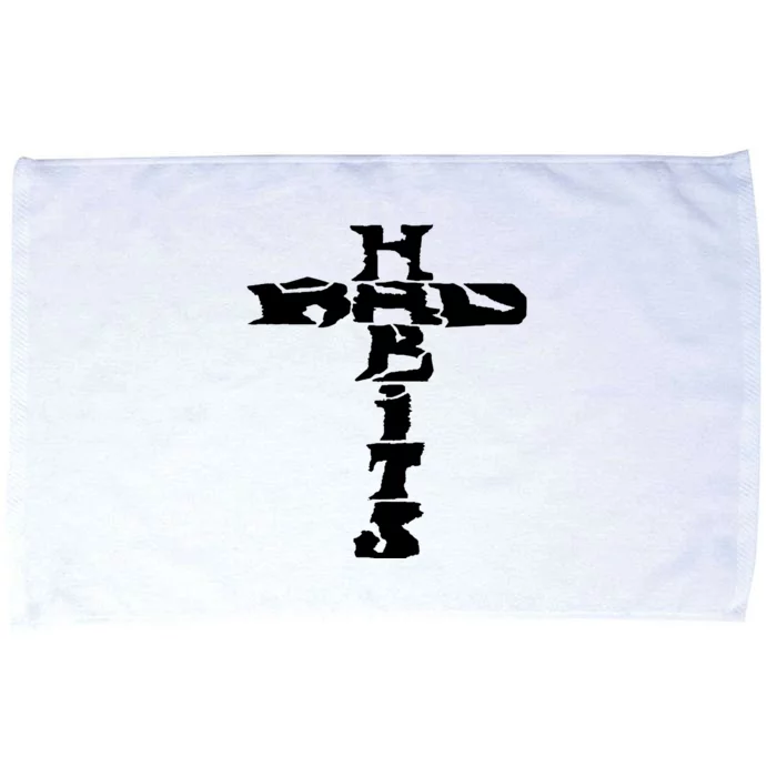 Cross Rockabilly Microfiber Hand Towel