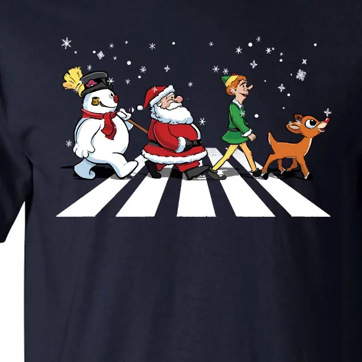 Christmas Road Tall T-Shirt