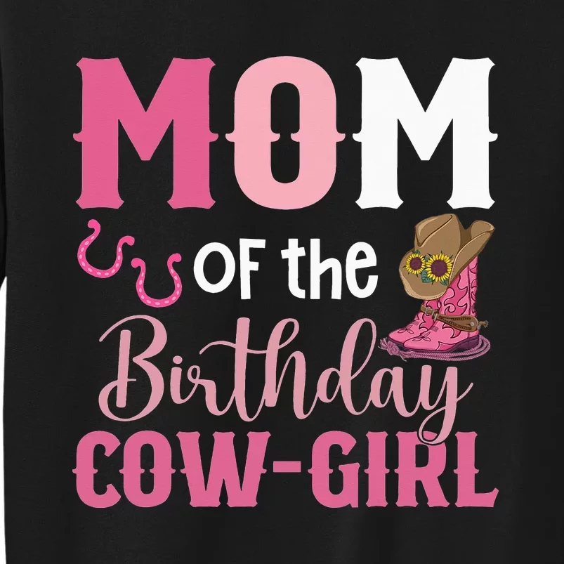 Cow Rodeo Cow 1st Mom Of The Birthday Sweatshirt