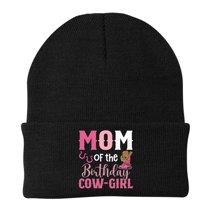 Cow Rodeo Cow 1st Mom Of The Birthday Knit Cap Winter Beanie