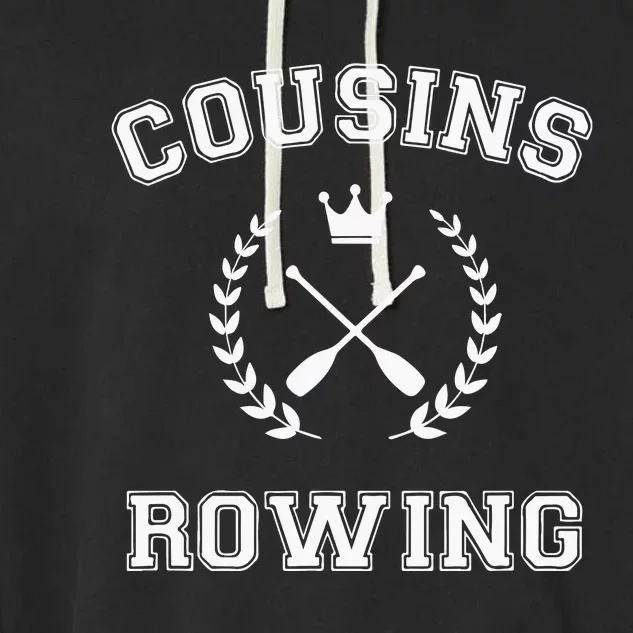 Cousins Rowing Garment-Dyed Fleece Hoodie