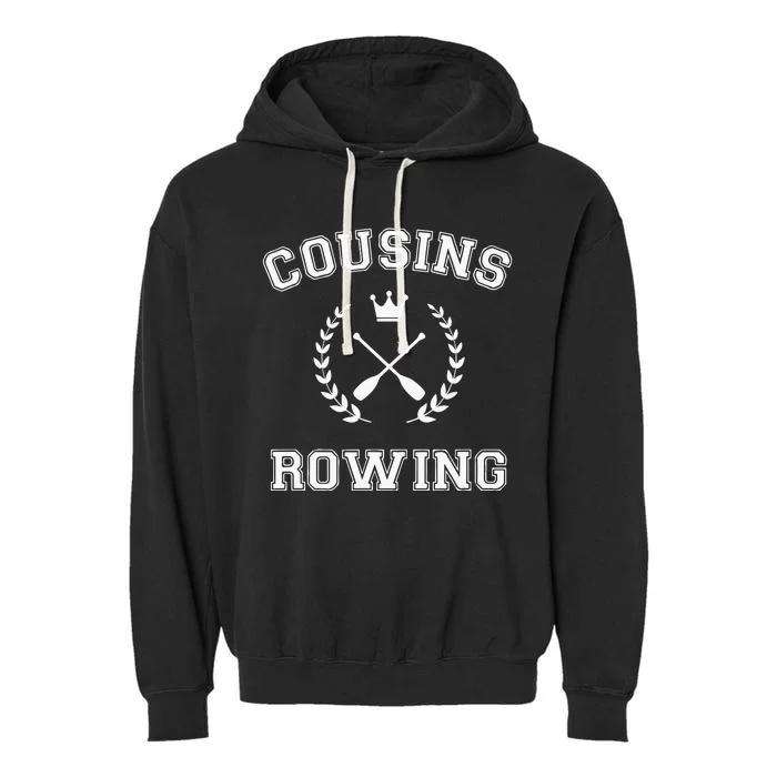 Cousins Rowing Garment-Dyed Fleece Hoodie