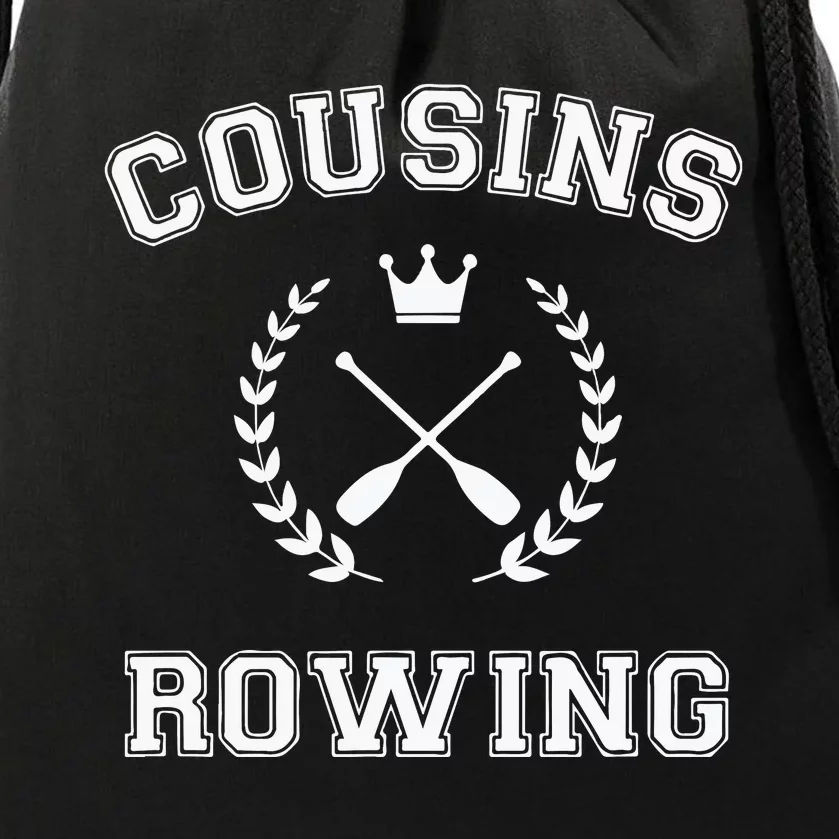 Cousins Rowing Drawstring Bag