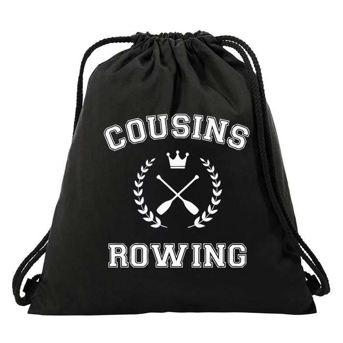 Cousins Rowing Drawstring Bag