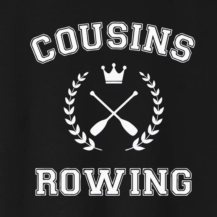 Cousins Rowing Women's Crop Top Tee