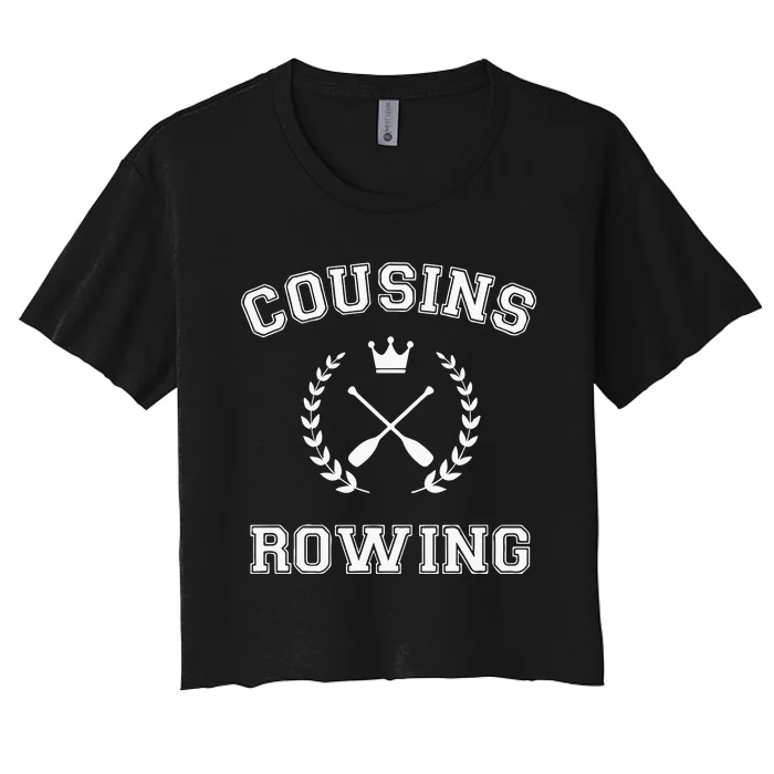 Cousins Rowing Women's Crop Top Tee