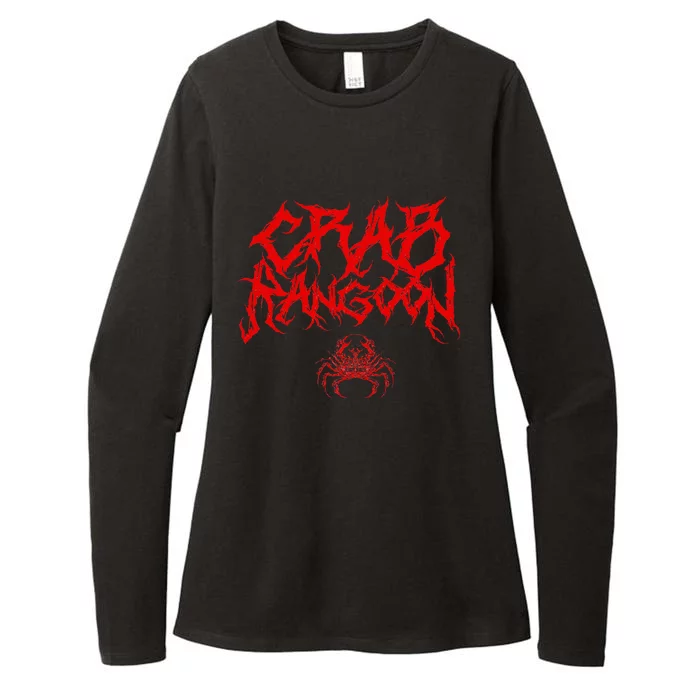 Crab Rangoon Womens CVC Long Sleeve Shirt