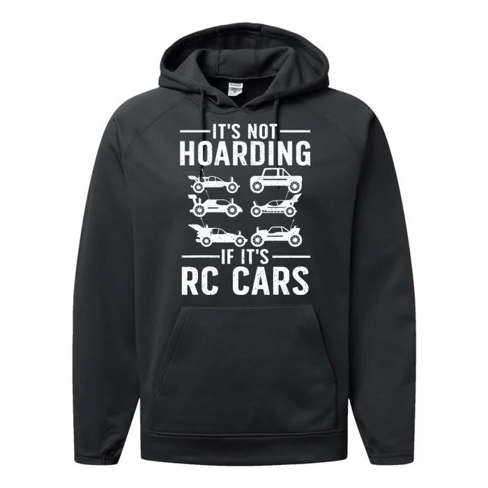 Cool Rc Car Art Remote Control Rc Car Racing Performance Fleece Hoodie