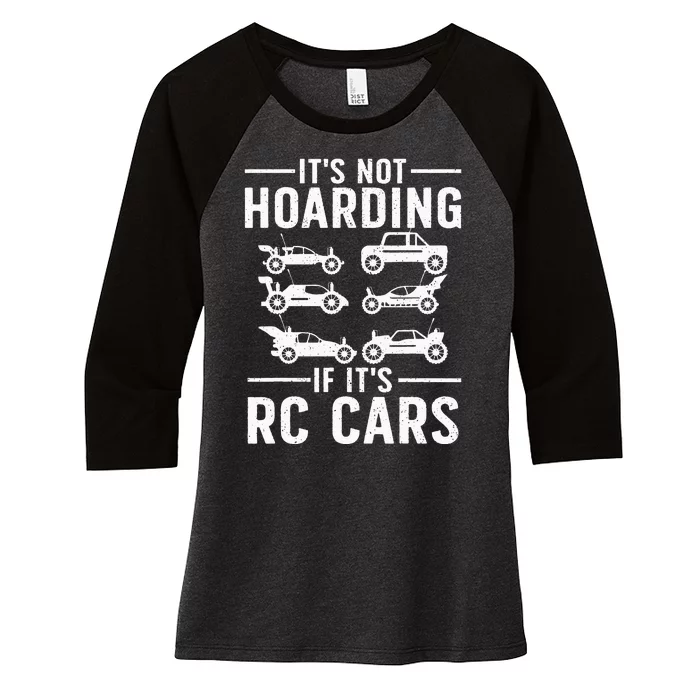 Cool Rc Car Art Remote Control Rc Car Racing Women's Tri-Blend 3/4-Sleeve Raglan Shirt