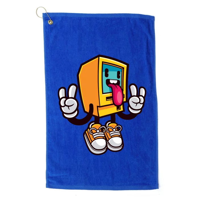 Computer Rock Platinum Collection Golf Towel