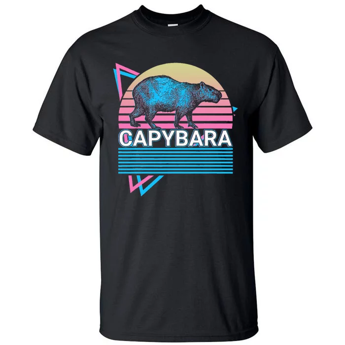 Capybara Retro Tall T-Shirt