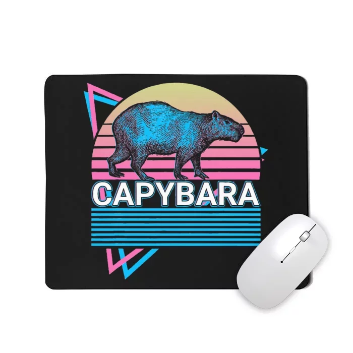 Capybara Retro Mousepad