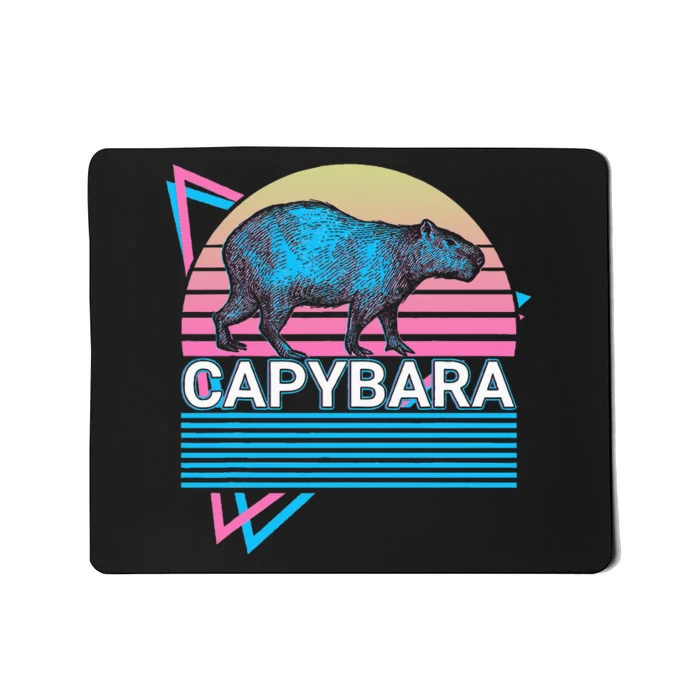 Capybara Retro Mousepad