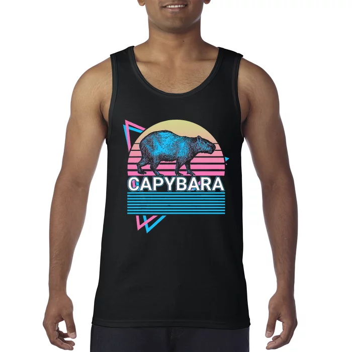 Capybara Retro Tank Top