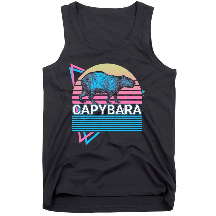 Capybara Retro Tank Top