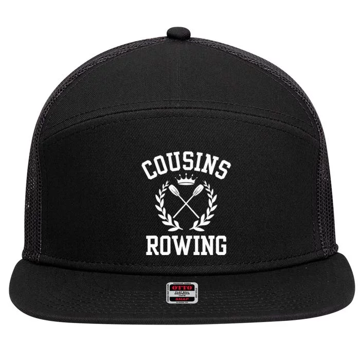 Cousins Rowing 7 Panel Mesh Trucker Snapback Hat