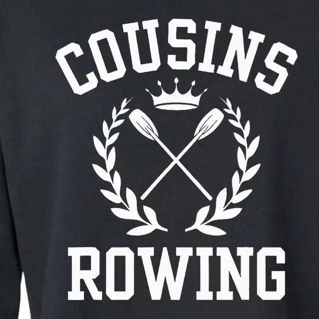 Cousins Rowing Cropped Pullover Crew