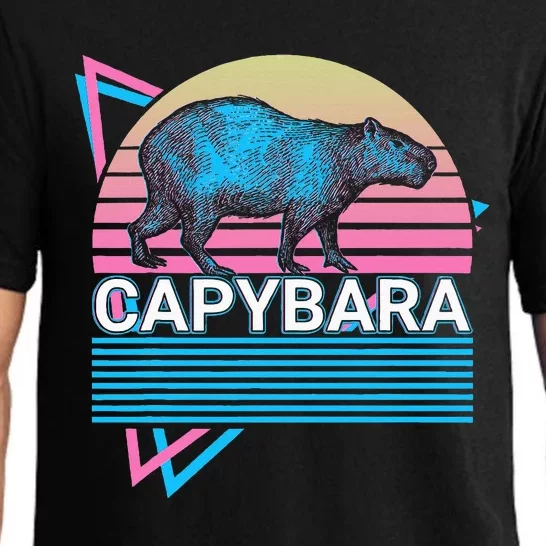 Capybara Retro Pajama Set