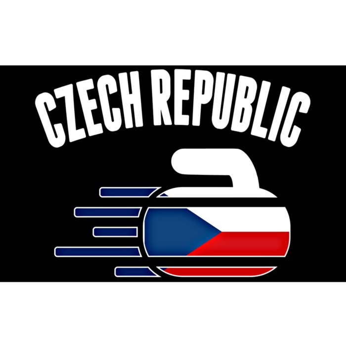 Czech Republic Curling Rock Fans Czech Curlers Winter Sports Cool Gift Bumper Sticker