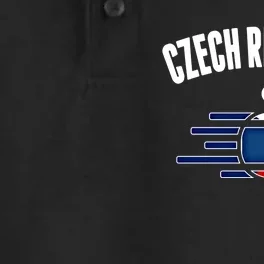 Czech Republic Curling Rock Fans Czech Curlers Winter Sports Cool Gift Dry Zone Grid Performance Polo