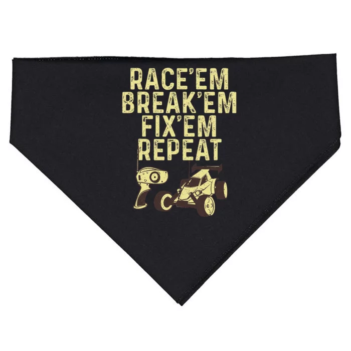 Cool Rc Car Design For Rc Car Racing Race Lover USA-Made Doggie Bandana