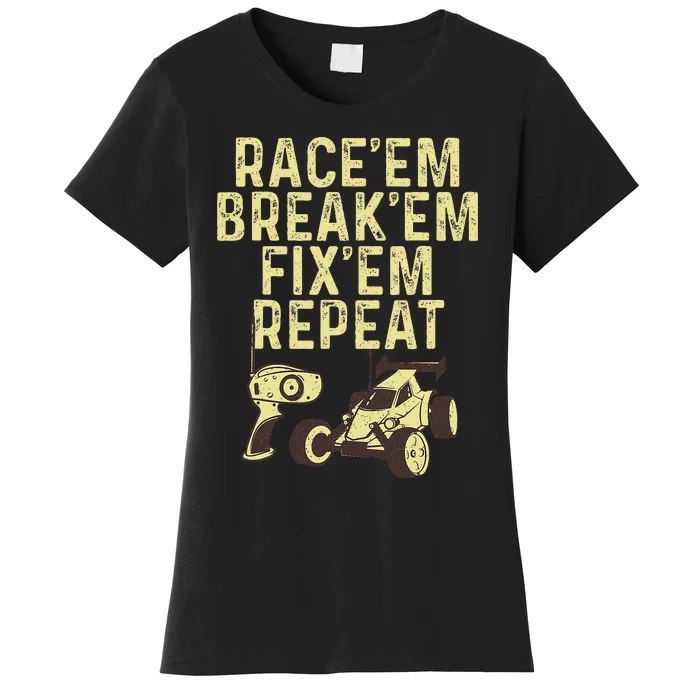 Cool Rc Car Design For Rc Car Racing Race Lover Women's T-Shirt