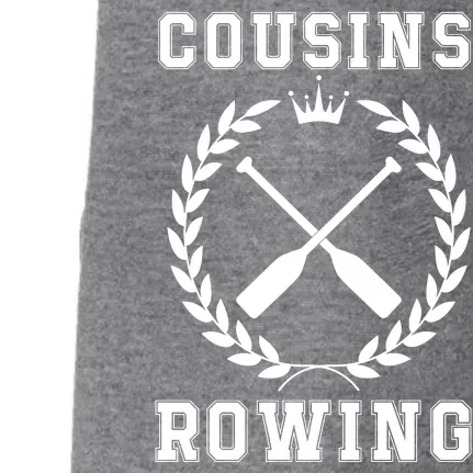 Cousins Rowing Cousins Beach Team Conrad Gift For Cousin Sibling Rowing Doggie 3-End Fleece Hoodie