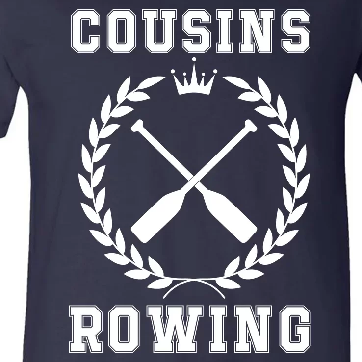 Cousins Rowing Cousins Beach Team Conrad Gift For Cousin Sibling Rowing V-Neck T-Shirt