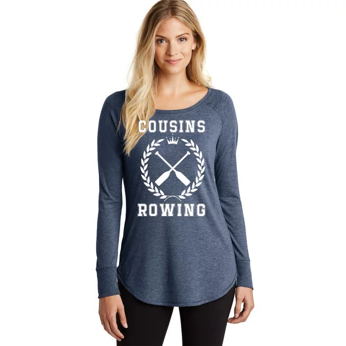 Cousins Rowing Cousins Beach Team Conrad Gift For Cousin Sibling Rowing Women's Perfect Tri Tunic Long Sleeve Shirt