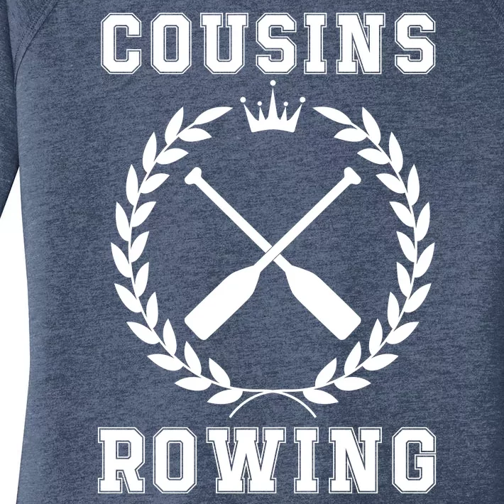 Cousins Rowing Cousins Beach Team Conrad Gift For Cousin Sibling Rowing Women's Perfect Tri Tunic Long Sleeve Shirt