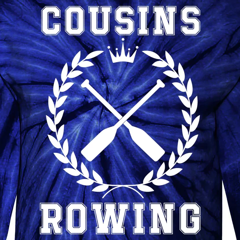 Cousins Rowing Cousins Beach Team Conrad Gift For Cousin Sibling Rowing Tie-Dye Long Sleeve Shirt